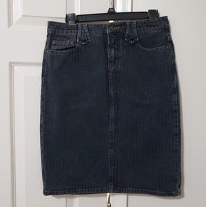 Soft Jean Skirt
